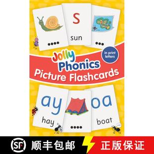 Phonics 9781844144396 Letters Print Cards Flash Picture Jolly 预订