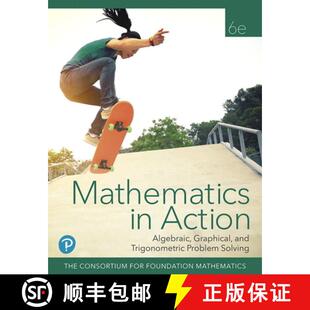 【3-4周达】Mathematics in Action: Algebraic, Graphical, and Trigonometric Problem Solving, 6e (C)2020... [9780135115619]