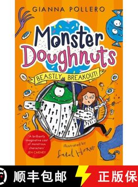 【3-4周达】Beastly Breakout! (Monster Doughnuts 3) [9781800780859]