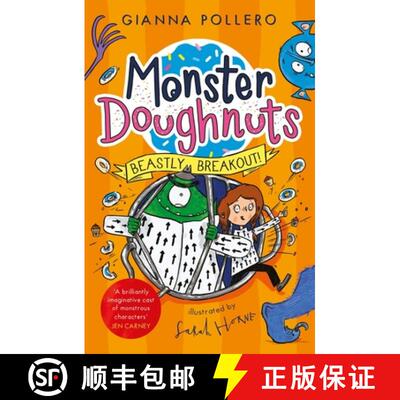 【3-4周达】Beastly Breakout! (Monster Doughnuts 3) [9781800780859]