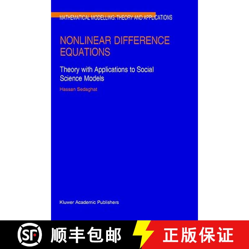 【3-4周达】Nonlinear Difference Equations : Theory with Applications to Social Science Models [9781402011160]