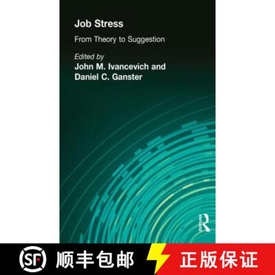 【3-4周达】精装 Job Stress: From Theory to Suggestion [9780866566308]