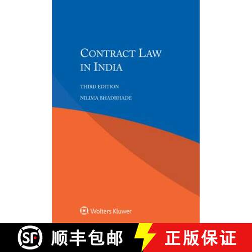 【3-4周达】Contract Law in India [9789041168528]