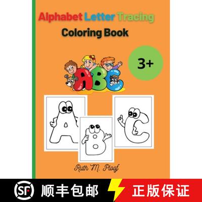 【3-4周达】Alphabet Letter Tracing: Preschool Practice Handwriting Book [9786069607886]