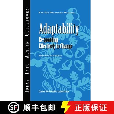 【3-4周达】Adaptability : Responding Effectively to Change [9781882197927]