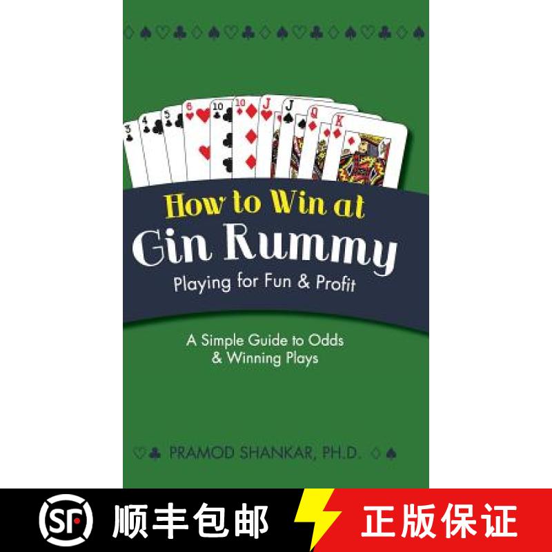 【3-4周达】How To Win At Gin Rummy: Playing for Fun and Profit [9781626541986]