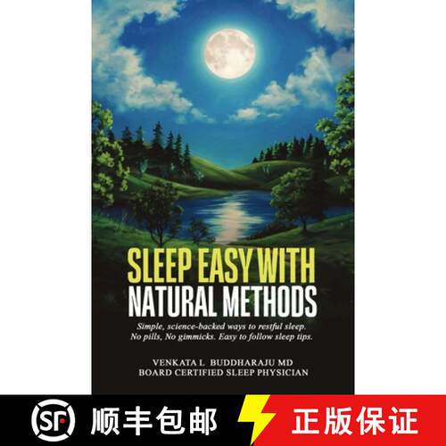 【3-4周达】Sleep Easy with Natural Methods : Simple, science-backed ways to restful sleep. No pills, ... [9780635446169]