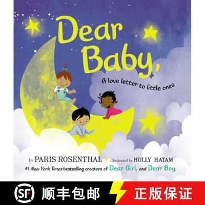 【3-4周达】Dear Baby, Board Book: A Love Letter to Little Ones [9780063023161]