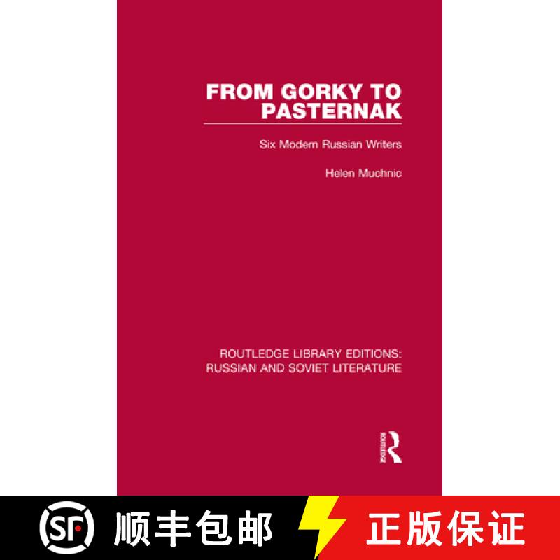 【3-4周达】From Gorky to Pasternak: Six Modern Russian Writers [9780367740962]