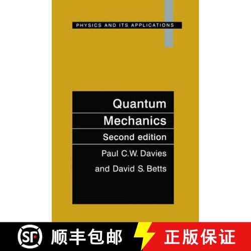 【3-4周达】精装 Quantum Mechanics, Second Edition [9781138464681]