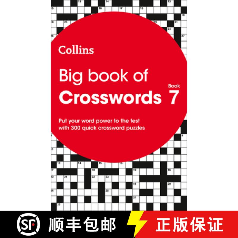 【3-4周达】Big Book of Crosswords Book 7: 300 Quick Crossword Puzzles [9780008343958]