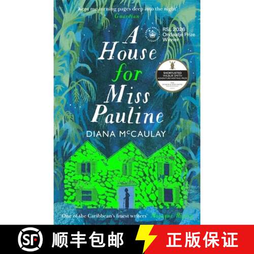 【3-4周达】A House for Miss Pauline : 'One of the Caribbean's finest writers' Monique Roffey [9780349704289]