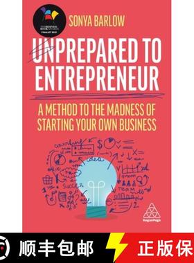 【3-4周达】Unprepared to Entrepreneur: A Method to the Madness of Starting Your Own Business [9781398601482]