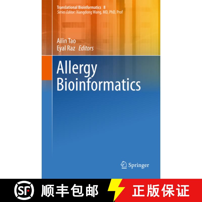 【3-4周达】Allergy Bioinformatics [9789401774420]