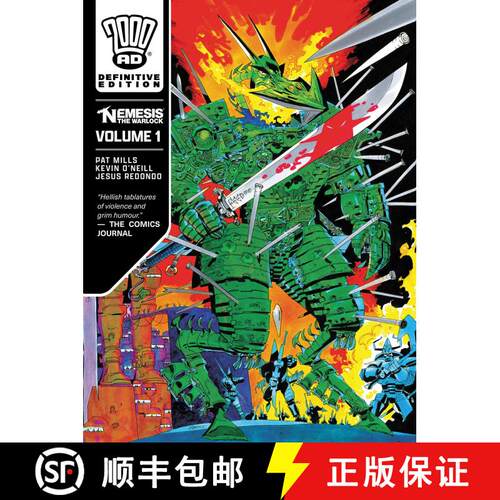 【3-4周达】Nemesis the Warlock - The Definitive Edition, volume 1 [9781837860104]