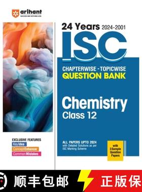 【3-4周达】ISC Chapterwise Chemistry 12th [9789359983745]