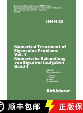 【3-4周达】Numerical Treatment of Eigenvalue Problems Vol.4 / Numerische Behandlung Von Eigenwertaufg... [9783034875080]