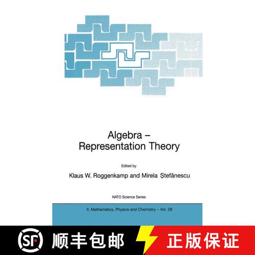 【3-4周达】Algebra - Representation Theory (Softcover reprint of the original 1st ed. 2001) [9780792371144]