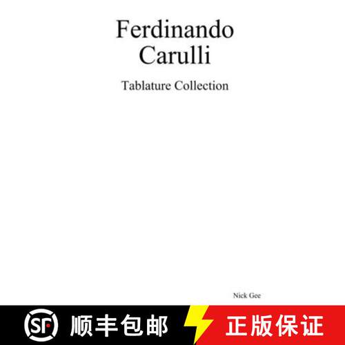 【3-4周达】Carulli [9780244321062]