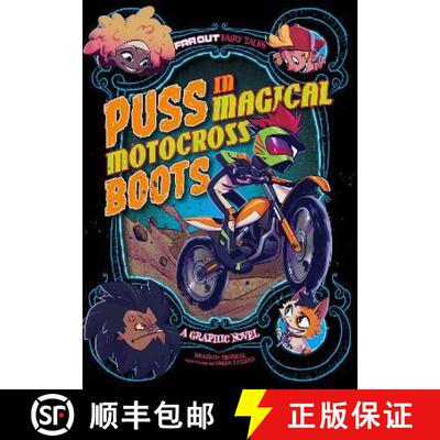 【3-4周达】Puss in Magical Motocross Boots: A Graphic Novel [9781398235038]