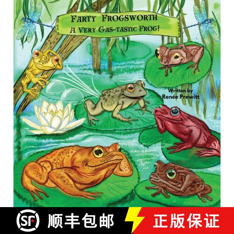 【3-4周达】Farty Frogsworth : A Very Gas-tastic Frog! [9798869015662]