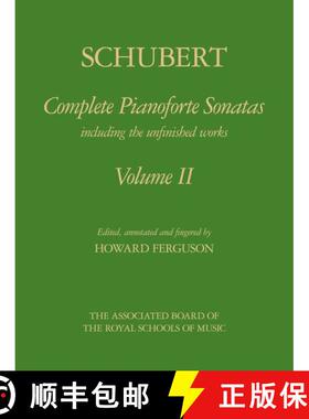 【3-4周达】Complete Pianoforte Sonatas, Volume II: including the unfinished works [cloth boards] [9781854721396]