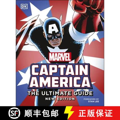 【3-4周达】精装 Captain America Ultimate Guide New Edition [9780241514214]