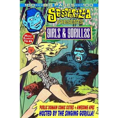 【4周达】Sass Parilla Presents: Girls & Gorillas [9781365777547]