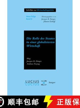 【3-4周达】DEG Die Rolle des Staates in der globalisierten Wirtschaft [9783828200586]