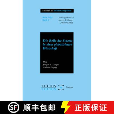 预订 DEG Die Rolle des Staates in der globalisierten Wirtschaft [9783828200586]