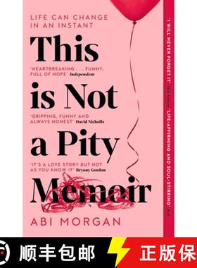 【3-4周达】This is Not a Pity Memoir : The heartbreaking and life-affirming bestseller from the write... [9781529388350]