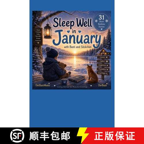 【3-4周达】Sleep as well in January: Bedtimestories with Basti and Söckchen [9783692490427]