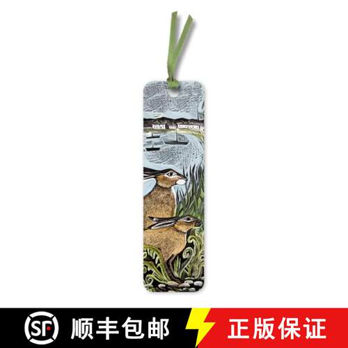 【3-4周达】Angela Harding: Rathlin Hares Bookmarks (pack of 10) [9781804175460]