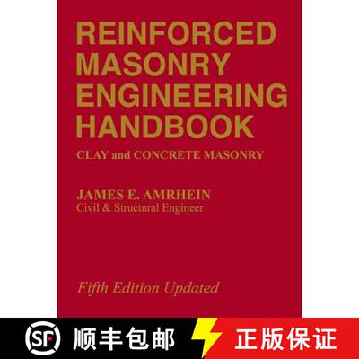 【3-4周达】精装 Reinforced Masonry Engineering Handbook: Clay and Concrete Masonry, Fifth Edition [9780849375514]