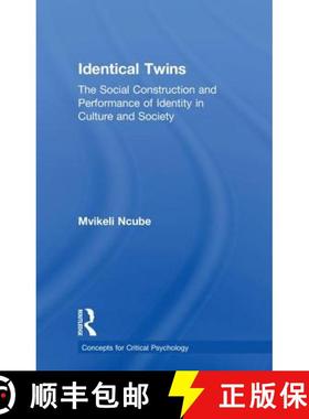 【3-4周达】Identical Twins: The Social Construction and Performance of Identity in Culture and Society [9780815353522]