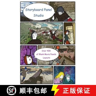 【3-4周达】Storyboard Panel Studio [9781998125074]