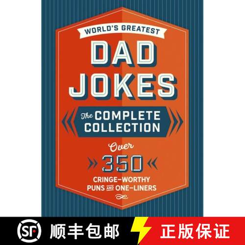 【3-4周达】精装 World's Greatest Dad Jokes: The Complete Collection (The Heirloom Edition): Over 500 ... [9781646431359]
