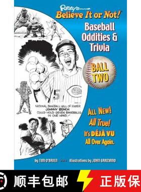 【3-4周达】Ripley's Believe It or Not! Baseball Oddities & Trivia - Ball Two!: A Journey Through the ... [9781609911713]