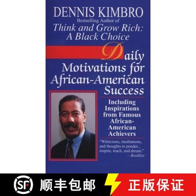 【3-4周达】Daily Motivations for African-American Success: Including Inspirations from Famous African... [9780449223253]
