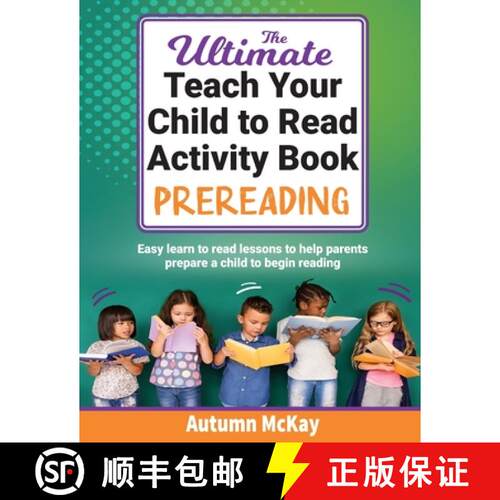 【3-4周达】The Ultimate Teach Your Child to Read Activity Book - Prereading: Easy learn to read lesso... [9781952016486]