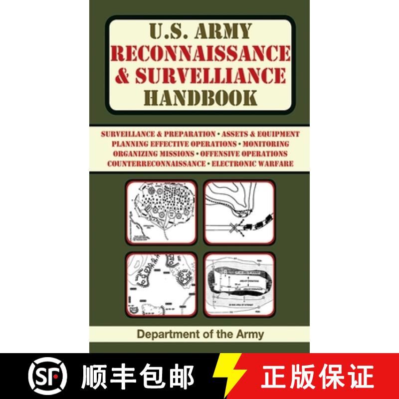 【3-4周达】U.S. Army Reconnaissance and Surveillance Handbook [9781626360990]