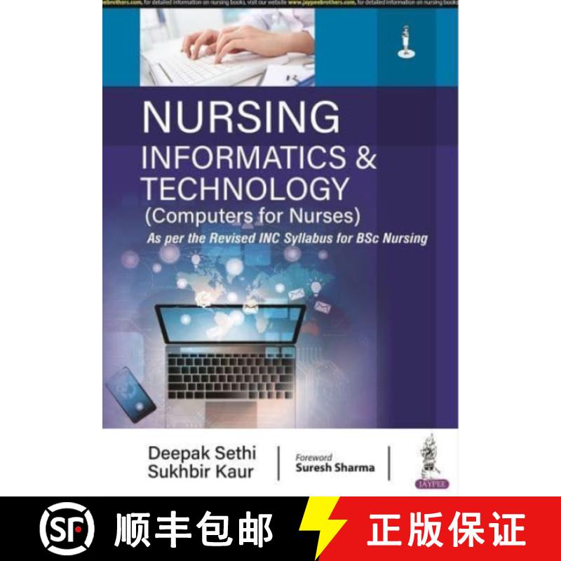 【3-4周达】Nursing Informatics & Technology (Computers for Nurses) [9789354658242]