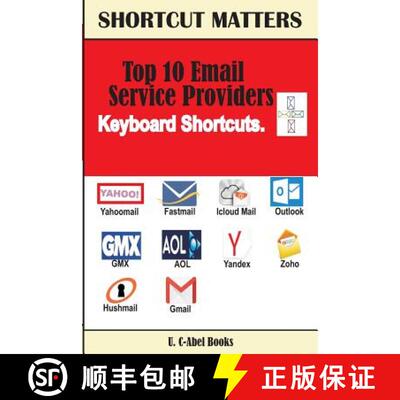 【3-4周达】Top 10 Email Service Providers Keyboard Shortcuts [9789785457490]