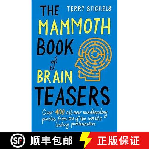 【3-4周达】The Mammoth Book of Brain Teasers [9781845298609]