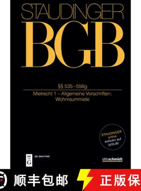【3-4周达】§§ 535-556g: (Mietrecht 1 - Allgemeine Vorschriften; Wohnraummiete) [9783805913867]