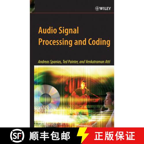 【3-4周达】精装 Audio Signal Processing And Coding [Wiley电子电气工程] [9780471791478]