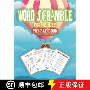 Scramble for Word Puzzles 9786069607688 Print Puzzle 3周达 Game Adults Book Adult... Large