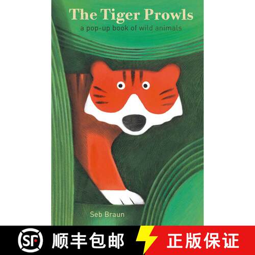 【3-4周达】精装 The Tiger Prowls: A Pop-up Book of Wild Animals [9781471122156]