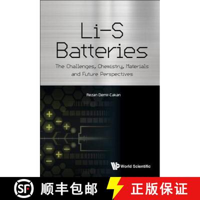 【3-4周达】Li-S Batteries: The Challenges, Chemistry, Materials, and Future Perspectives [9781786342492]
