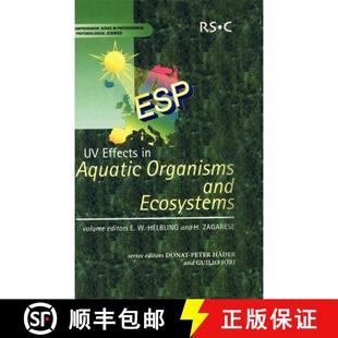 【3-4周达】UV Effects in Aquatic Organisms and Ecosystems [9780854043019]